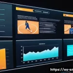 Home 22 스포츠마케팅 관련 동영상 콘텐츠 제작 - A vibrant and dynamic sports video production studio scene focused on creating personalized basketba...